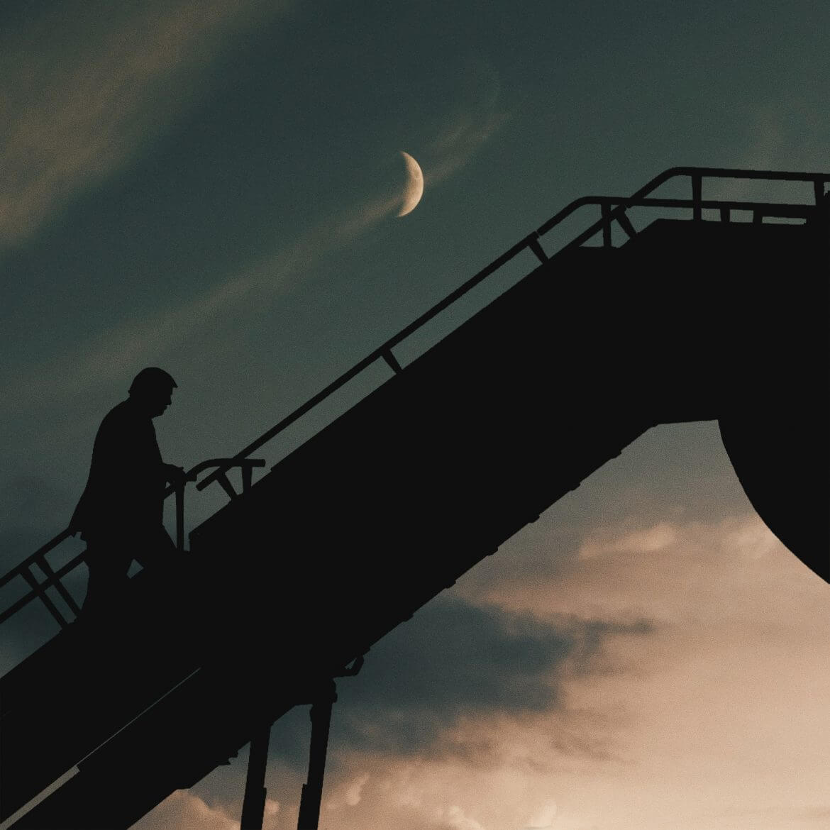 De aftocht van een bliksemafleider